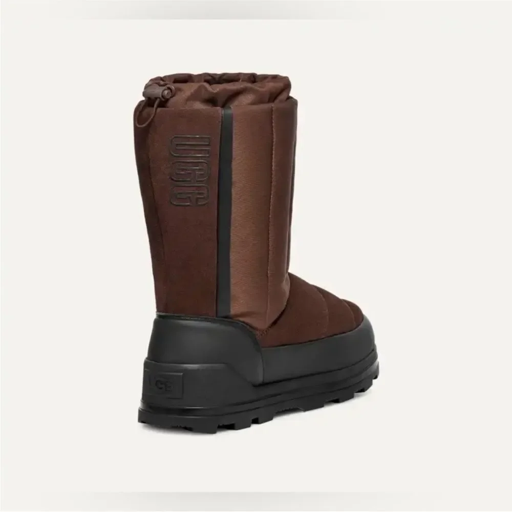 NWT UGG Classic Klamath Cedar Suede Textile Waterproof Snow Boots